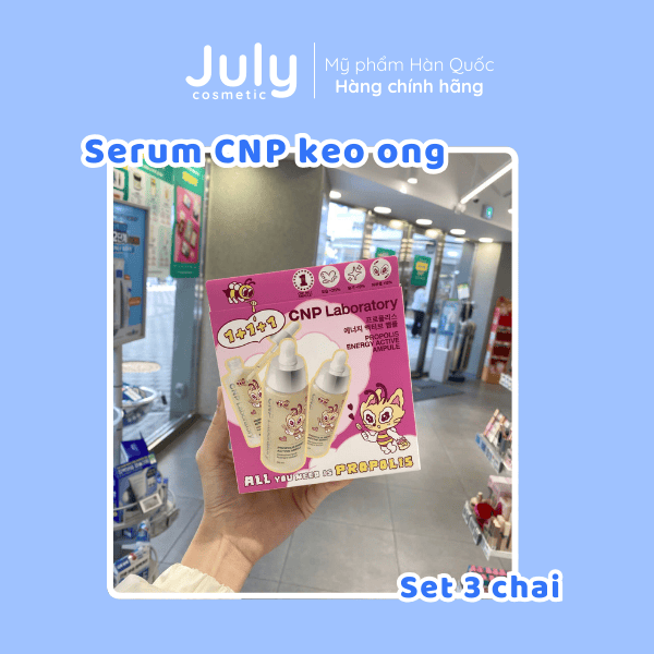 Tinh Chất Keo Ong Hỗ Trợ Phục Hồi Da CNP Laboratory 30ml
